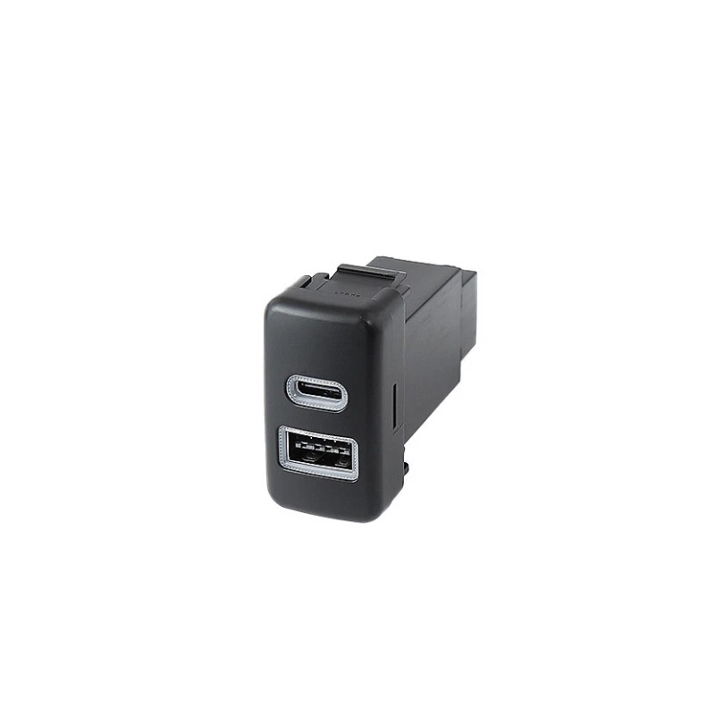 LUC Type-A/C Premium USB Charger Adapter Switch For Toyota Tundra