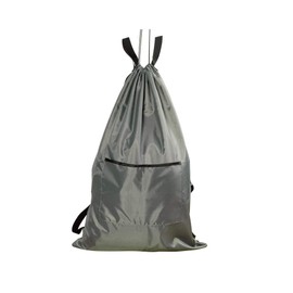 Shiwaki Travel Laundry Bags, Dirty clothes hanging bag behind home door Shoulder storage bag wash bag, Grey