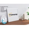 FRAMOREY White 30x30 Frame With Safe Shatterproof Styrene Front &