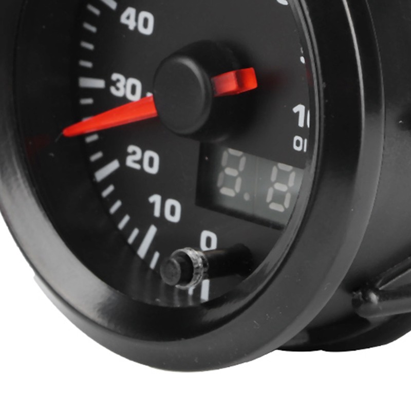 2in 52mm Oil Pressure Gauge Meter Pointer Digital Display with