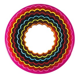 Avanti Double Sided Round Cookie Cutter 6-Piece Set