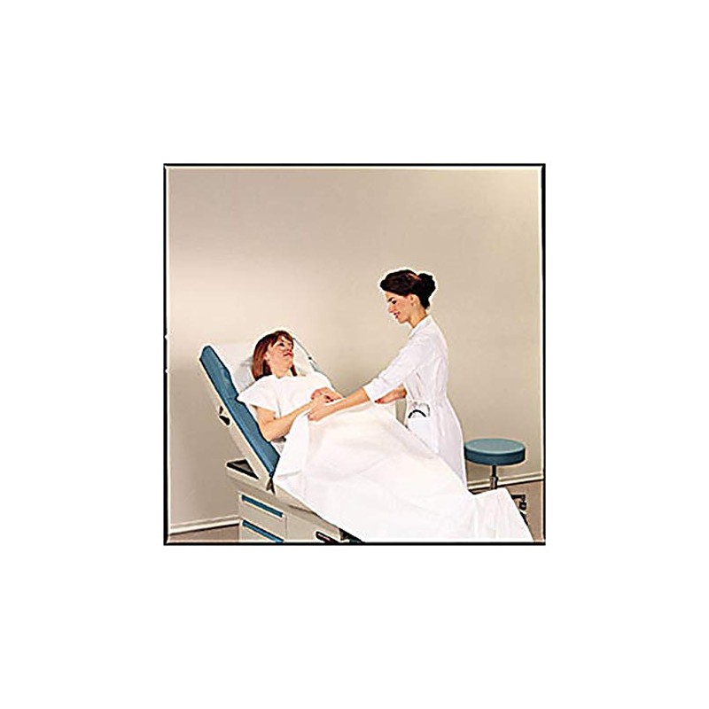 TIDI Products TID 9810824 2-Ply Tissue Patient Drape Sheet, White,