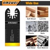 AMZWEI 28PCS Oscillating Saw Blades, Professional Universal Titanium Multitool Blades
