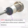 zpldAIAOSI 2 Pcs Capacitive Proximity Sensor Switch, DC 6V-36V, NPN