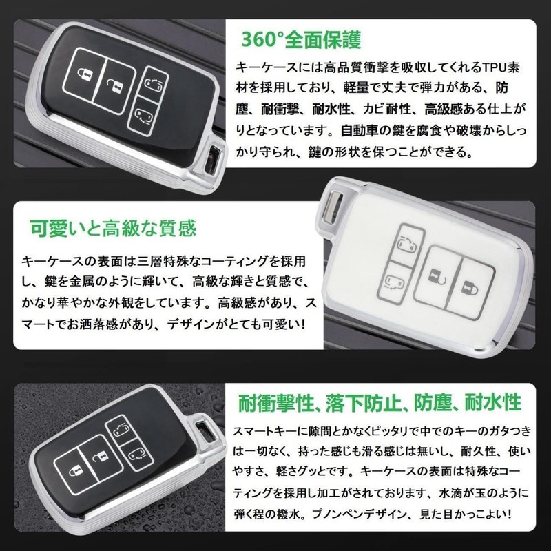ZANEKO Noah 80 Series Voxy 80 Series Key Case Compatible