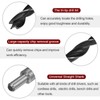 HARFINGTON 2pcs Brad Point Drill Bits 18mm(45/64") Dia Straight Round