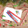 KUUQA 40Pcs Christmas Pencils with 35Pcs Erasers Fun Equipment for