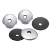 uxcell 200Pcs 7/32" x 1" Sealing Washers, Zinc-Plated Carbon Steel
