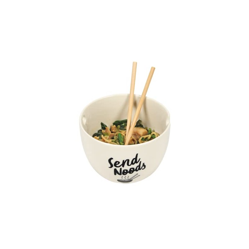 Enesco Our Name is Mud Send Noodles Soup Ramen Bowl