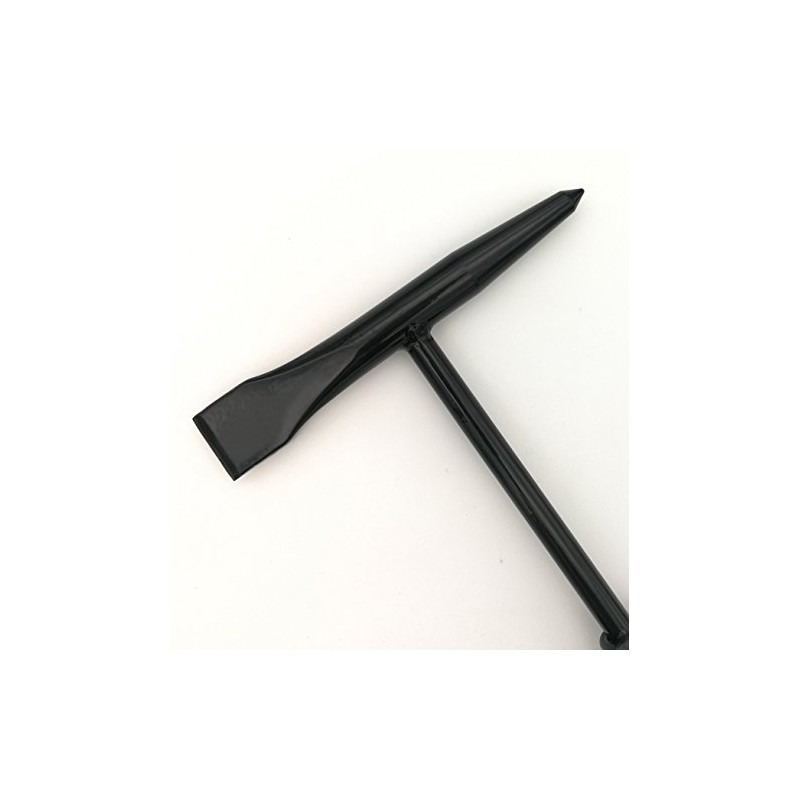 VASTOOLS Welding Chipping Hammer with Coil Spring Handle,10.5",Cone and Vertical