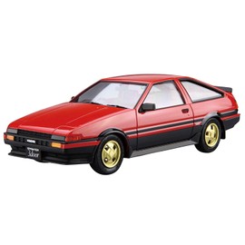 Aoshima Bunka Kyozai 1/24 The Model Car Series No. 86 Toyota AE86 Sprinter Reno GT-APEX 1984 Plastic Model
