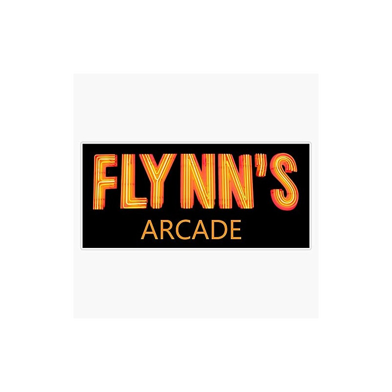 Flynn's Arcade Sticker Bumper Sticker Vinyl Decal 5"