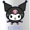 Spreadshirt Kuromi Portrait with Lettering Insulated Water Bottle, 500 ml,