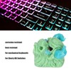 Custom Keycaps Hand Carved Cow Pattern OEM R4 Gaming Resin