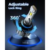 Marsauto 9005 9006 Fog Light HB3 HB4 Bulb Super Bright