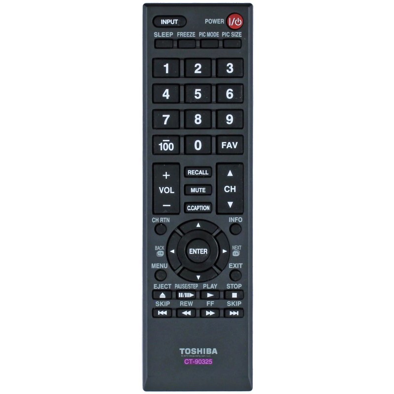 Toshiba Original Toshiba TV Remote CT-90325 55HT1U 55S41U 55SL412U 65HT2U