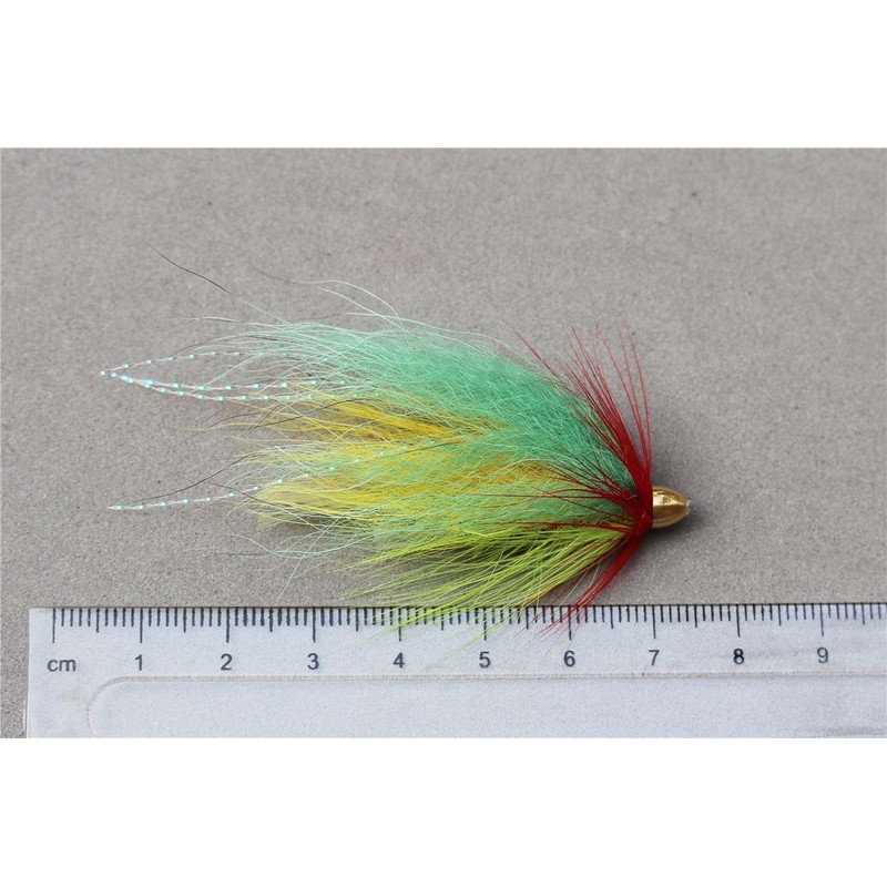 Tigofly 40pcs Cone Head Tube Streamer Fly Set - 5