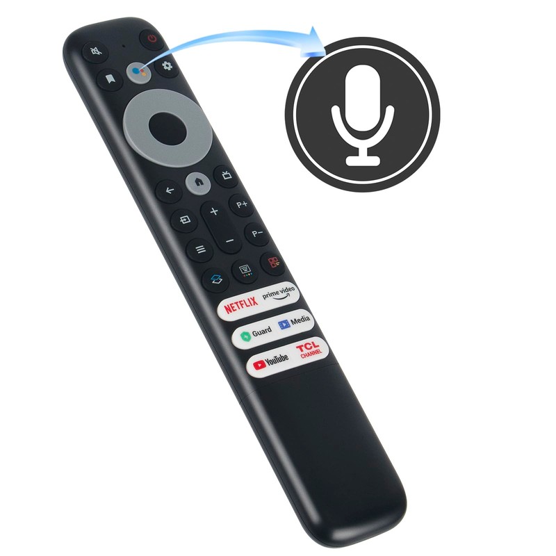 VINABTY Replacement Voice Remote Control RC902V-FMR1 Suitable for TCL 98P745K