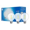 GE Refresh LED Light Bulbs, 60 Watt, Daylight, G25 Globe