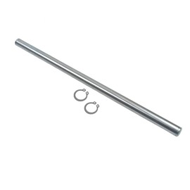 FUWTLP Silver Galvanized Jackshaft Go Kart Minibike Complete Jackshaft Kit 5/8" X 16" 40/41/420 Chain