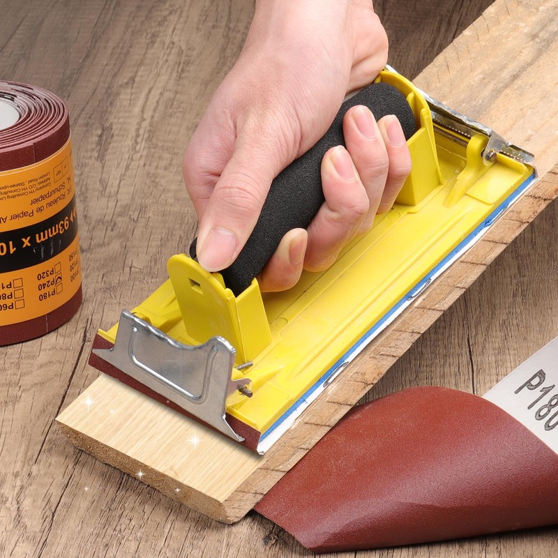 Shineboc Sandpaper Roll 60 Grit 93mm x 10m Sandpaper Roll