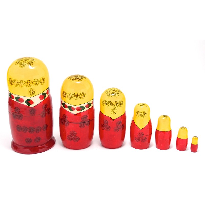 G. M. Semyonov Made Russian Nesting Dolls Set of 7