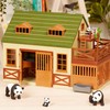 Terra by Battat – 4 Pieces Giant Panda Family –