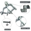 1-3/8" Chain Link Fence Gate Post Hinge, Galvanized Fence，4pcs for
