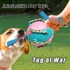 Addcean Dog Toy Balls with Chewing Ropes, Pet Flying Saucer
