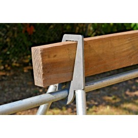 StreetRays [SR] USA Steel Shooting Target Stand Brackets for 2x4 & EMT Conduit Pipe (PAIR)