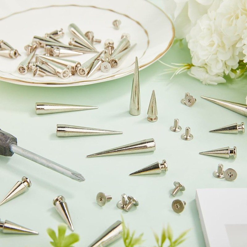 GORGECRAFT 1 Box 40MM 20MM Spike Studs Cone Spikes Large