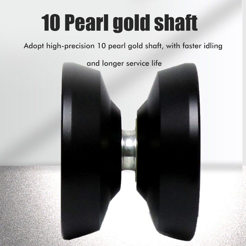 Yoyo Ball Aluminium Aloy Yo Yo with Additional Strings Ideal
