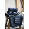 PIP STUDIO Jasmin Jaquard Bath Towel Dark Blue 70 x