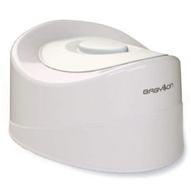 BABYLON Children's Potty with Lid, Mini, Non-Slip Children's Toilets, Children's Toilet, Night Pot for Children, Potty Girls, Anatomisсh Children's Potty Boys, Potty for Children, Grey