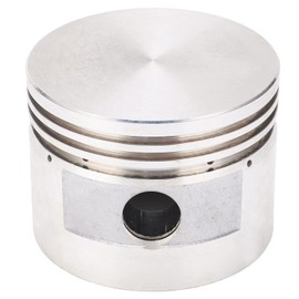 Air Compressor Piston,90mm Piston Light Weight,Aluminum Connecting Rod Oil Gas Ring Pump Accessories Mechanical Equipment