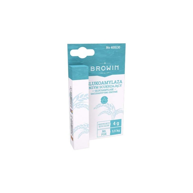 Gluco Amylase Enzyme 4g BROWIN - Saccharifying Enzyme - Recommended