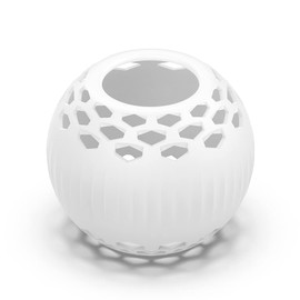 Hahace Protective Cover Compatible with HomePod Mini, Protective Case with Hollow Design Dust-Proof & Drop-Proof (White)