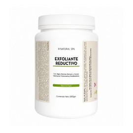 B Natural SPA Exfoliante Reductivo con Algas Marinas, Romero y Cacao, para Tratamientos Modeladores, 1000 g
