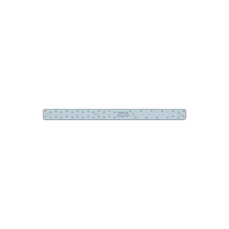 Simpson Strong-Tie MSTCM40 MSTCM 40-1/4 in 16-Gauge Galvanized Medium Strap