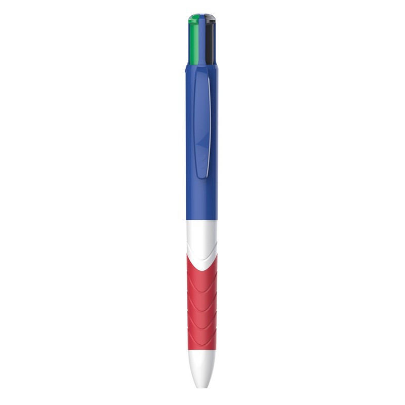 Paper Mate InkJoy Quatro Retractable Ballpoint, Medium Point, White, Standard