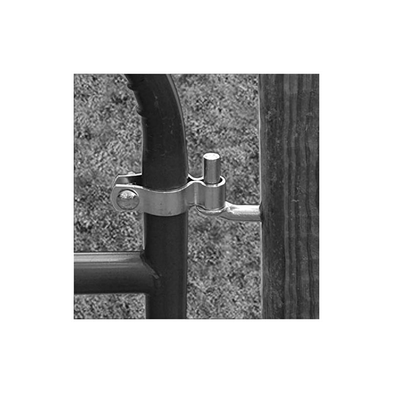 Wood Post Screw in Lag Screw Hinge 4-1/2" - Screw