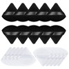 Dokpav 24Pcs Esponjas De Polvo Triangulares Para Polvo Facial, Esponja