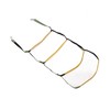Boat Rope Ladder 4 Steps Foldable Portable Rope Boarding Ladder