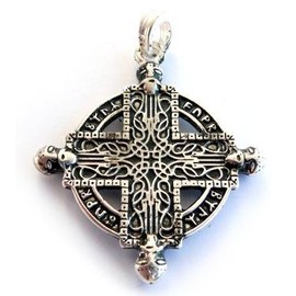 The Nordic Cross Necklace Pendant, Chain, Viking Berserker Cross Pendant Jewellery 925 Sterling Silver