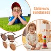 Baby Sunglasses Pack of 2 Flexible & Shatterproof Frame Flexible