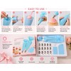 2 Pack Cake Decorating Kit, 12-Piece Set with Reusable Piping