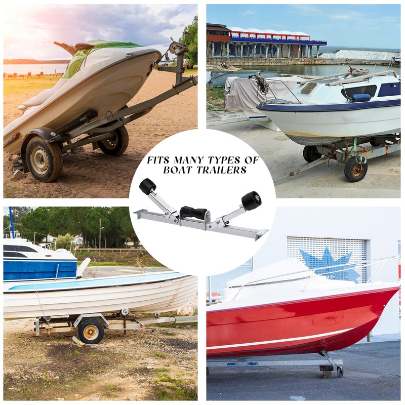 Datanly 2204 lbs Boat Trailer Rollers Large Load Capacity Boat