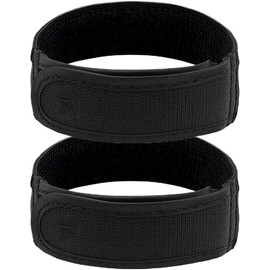 2 Pcs Unisex No Buckle Invisible Stretch Belt, Lazy Adjustable Buckleless Elastic Belt for Jeans Pants, Soft Material Magic Tape Snug Fit Waist Convenient Belt for Traveling (L)