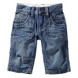 Noppies Jungen Jeanshose/ Shorts & Bermudas 16204 Denim sh. boy Extinguish, Gr. 134, Blau(stone wash)