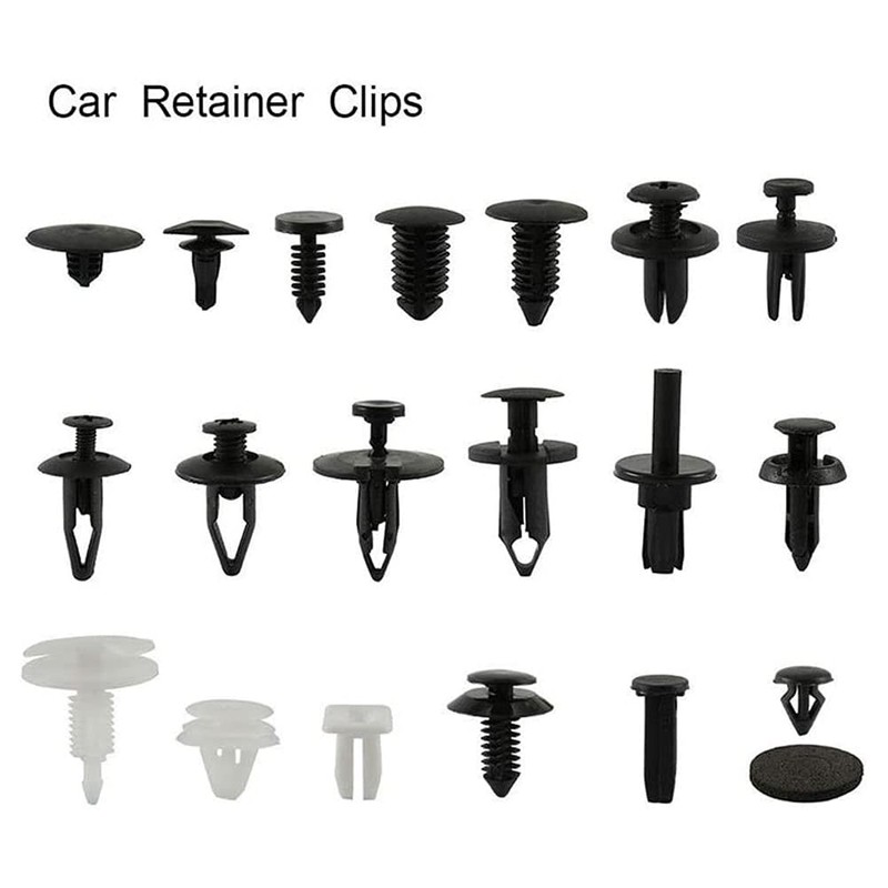 ANCLLO 435 Pcs Plastic Car Push Button Rivets for 90
